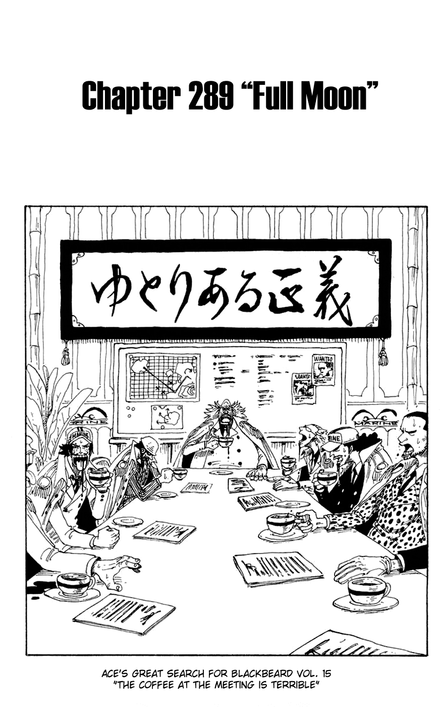 One Piece, Chapter 289 image 01